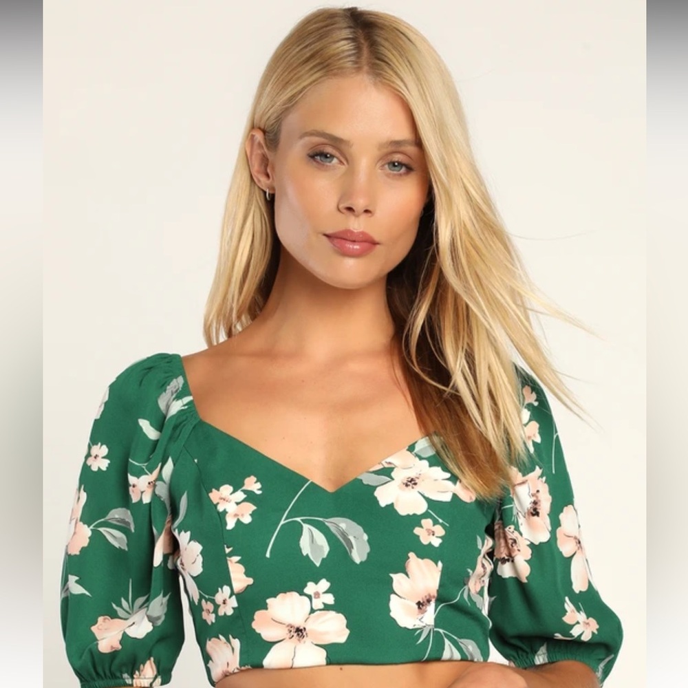 Lulu’s Floral Top and Maxi Skirt Set Size S - Picture 4 of 4